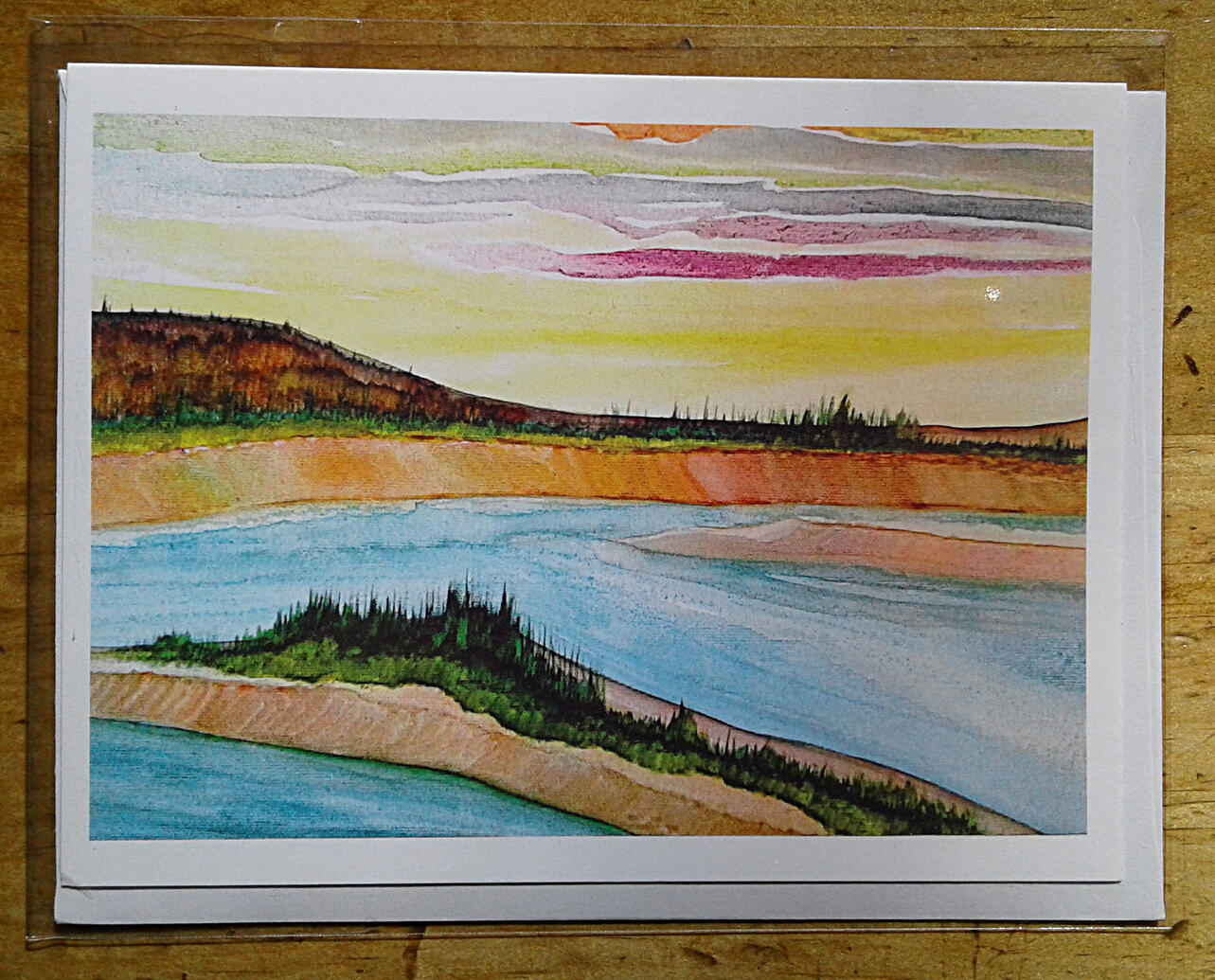 Bell river card - $5.00