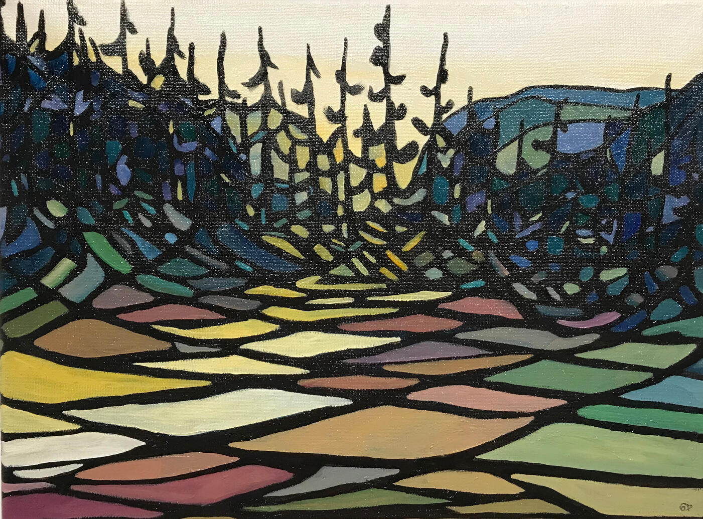 A Quiet Evening - 12" x 16" - $450